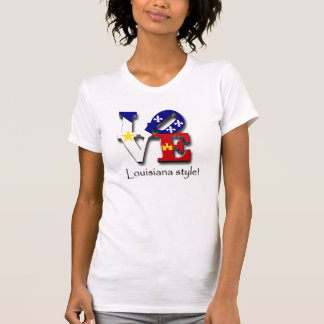 KärlekLouisiana stil T Shirt