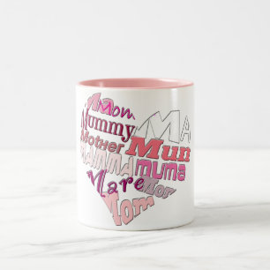 Kärlekmamma Två-Tonad Mugg