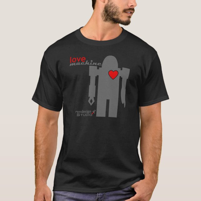 kärlekmaskin t-shirt (Framsida)