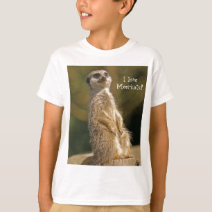 KärlekMeerkats T-tröja Tee