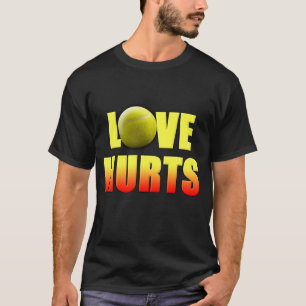 Kärlekmen, rolig tennis t-shirt
