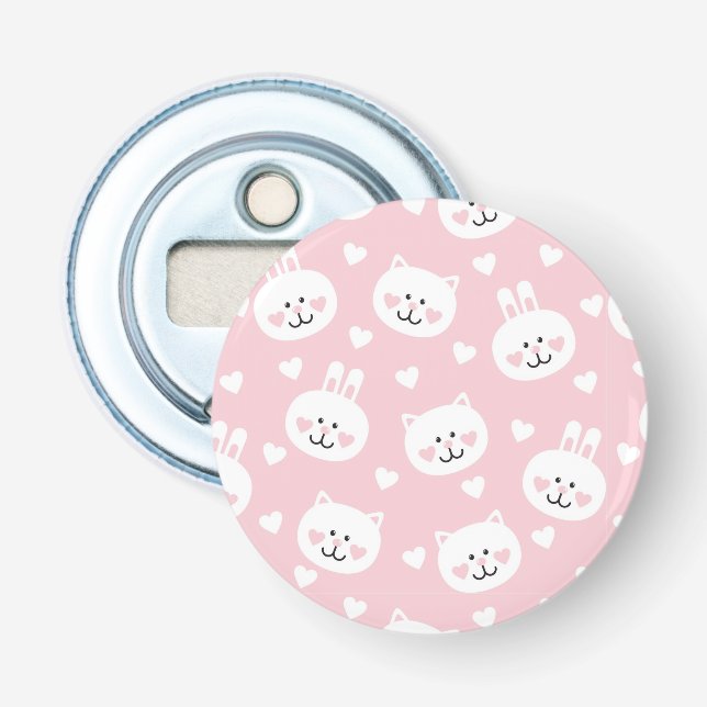 Kärlekmönster 2 flasköppnare (Framsidan)