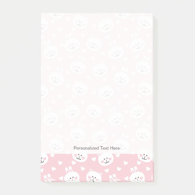 Kärlekmönster 2 post-it block (Framsida)