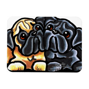Kärlekmops Magnet