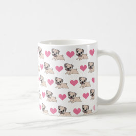 Kärlekmopsmugg Kaffemugg