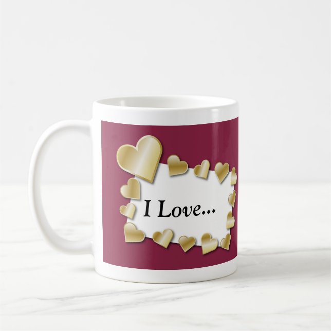Kärlekmugg Kaffemugg (Vänster)