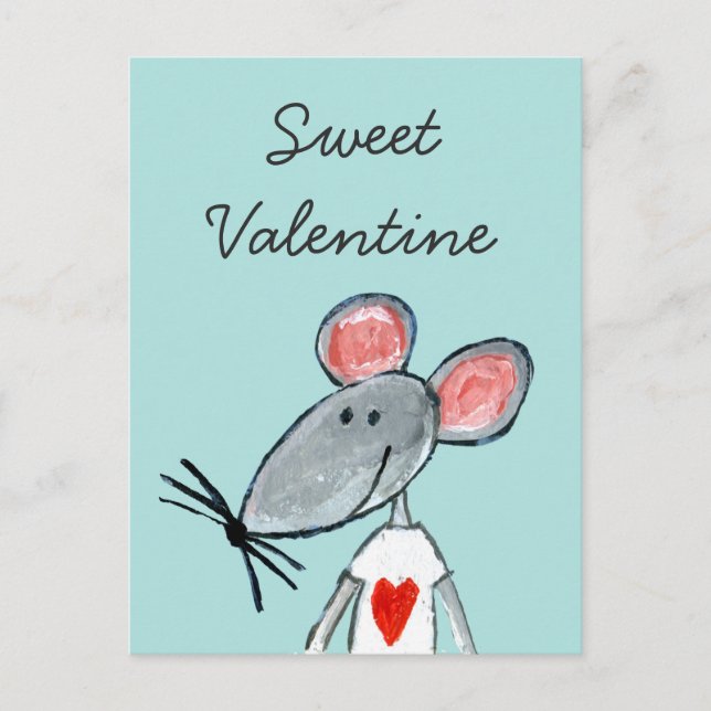 Kärlekmus Helg Vykort (Framsida)