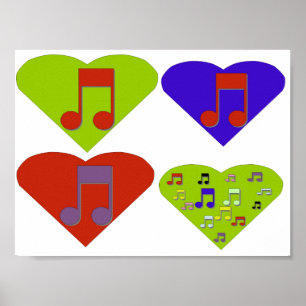 Kärlekmusik Poster