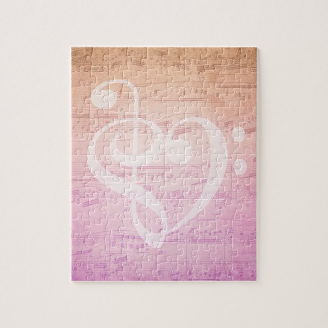 Kärlekmusik Pussel (Vertikal)