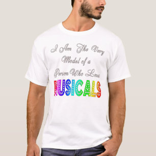 Kärlekmusikalmanar T-tröja T Shirt