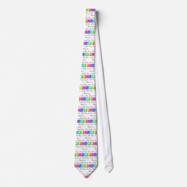 Kärlekmusikalslips Slips (Framsida)
