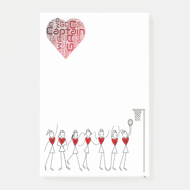 Kärleknetballen placerar post-it block (Framsida)