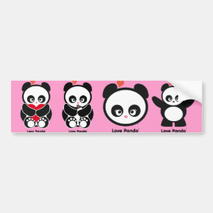 KärlekPanda® bildekal