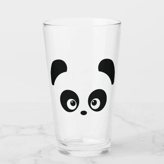 KärlekPanda® exponeringsglas Glaskopp (Framsida)