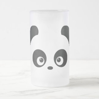 KärlekPanda® frostad Glass mugg