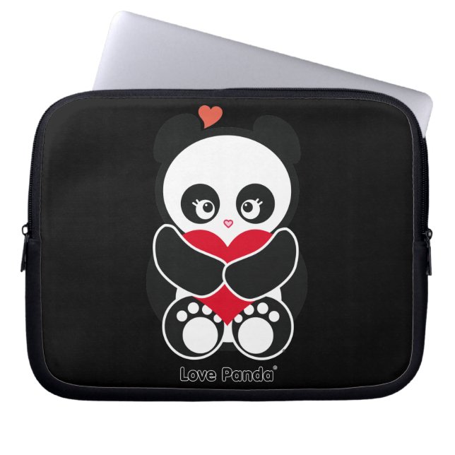 KärlekPanda® laptop sleeve (Framsidan)