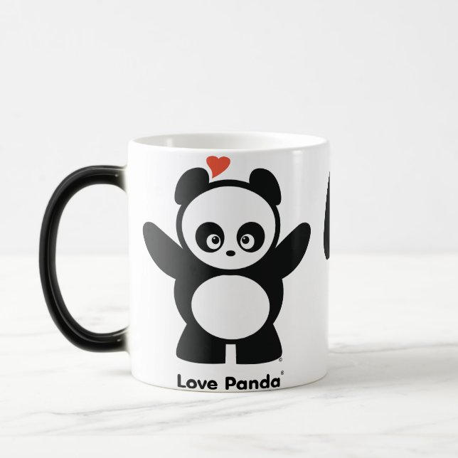 KärlekPanda® Morphing mugg (Vänster)