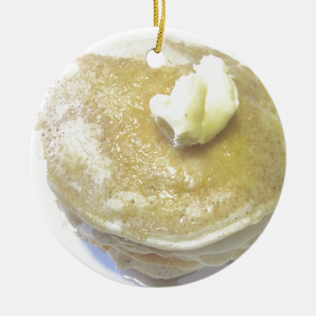 Kärlekpannkakor Julgransprydnad Keramik (Framsidan)