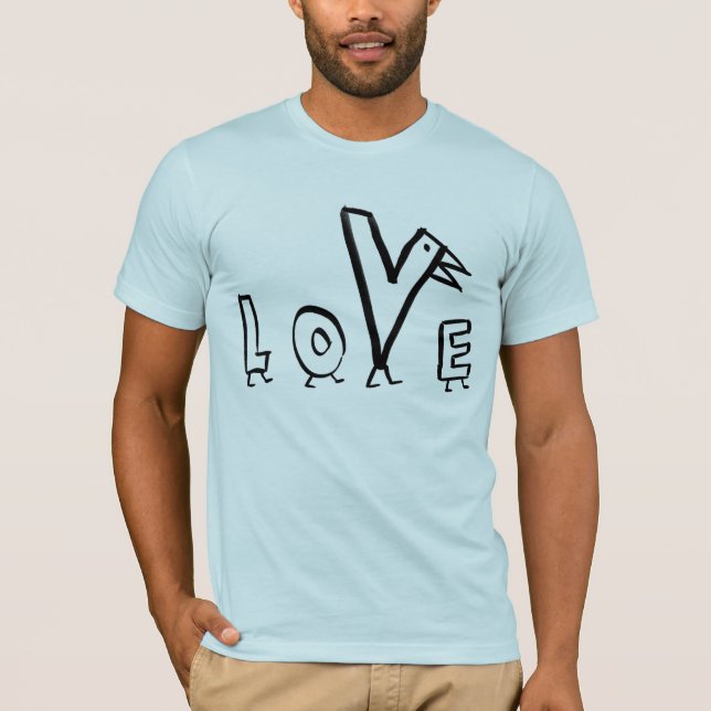 Kärlekparad T-shirt (Framsida)