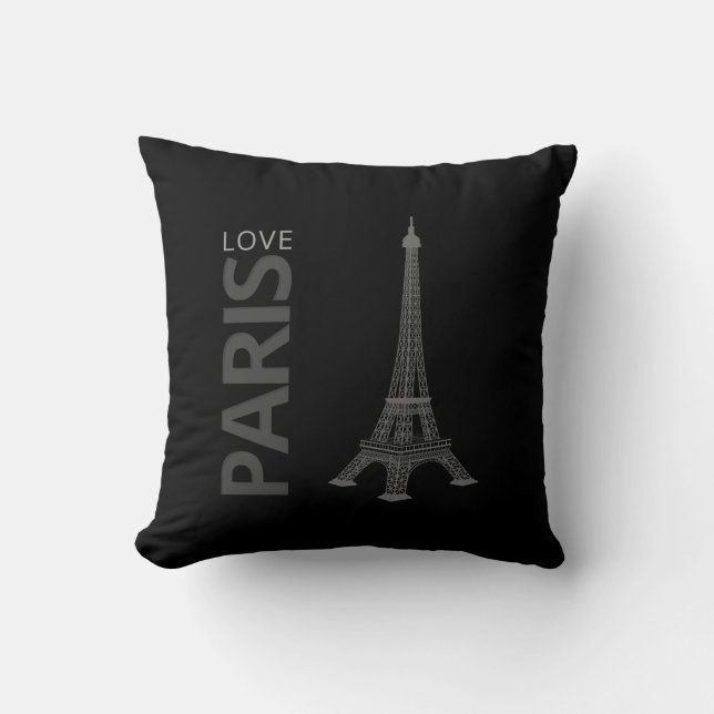 KärlekParis | förtjusande Eiffel torn Kudde (Framsida)