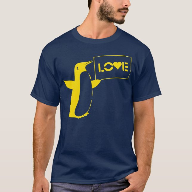 Kärlekpingvin Tee (Framsida)