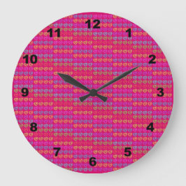 KÄRLEKrundaväggen tar tid på Stor Klocka