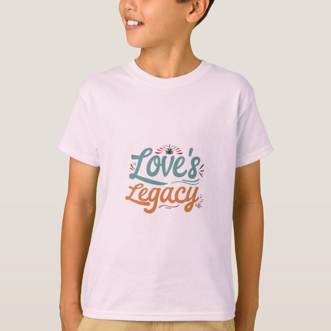 Kärlek's Legacy Boys T-Shirt (Framsida)