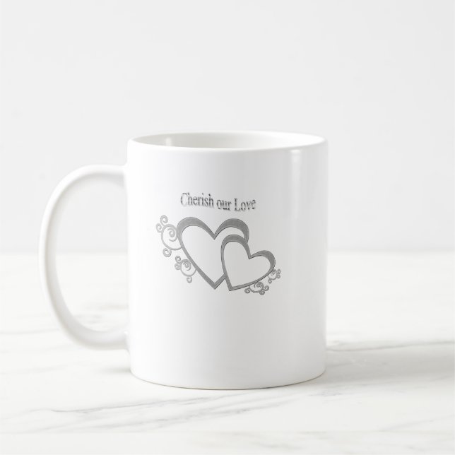 Kärleks-mugg Kaffemugg (Vänster)