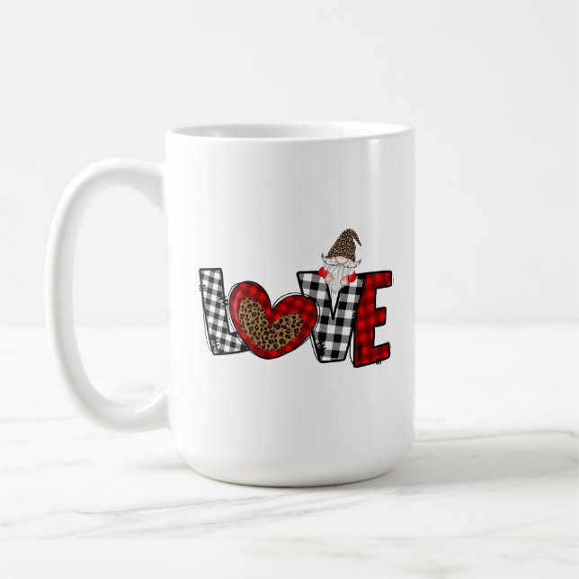 Kärleks Tomte Kaffemugg (Vänster)