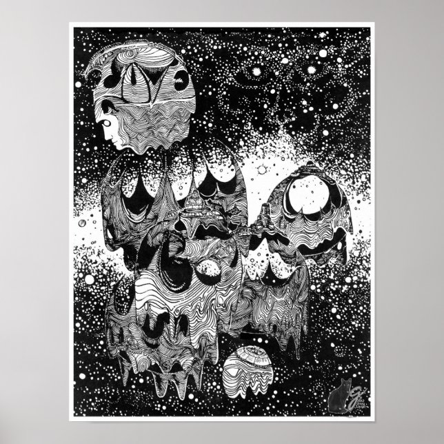 Kärleksaffisch Poster (Framsidan)