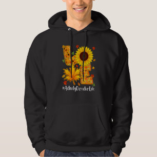 Kärleksaktivitetsdirektör Liv Tacksägelse Höst Fa Hoodie