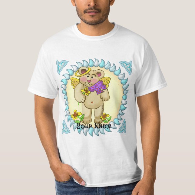 Kärleksängelbjörn T Shirt (Framsida)