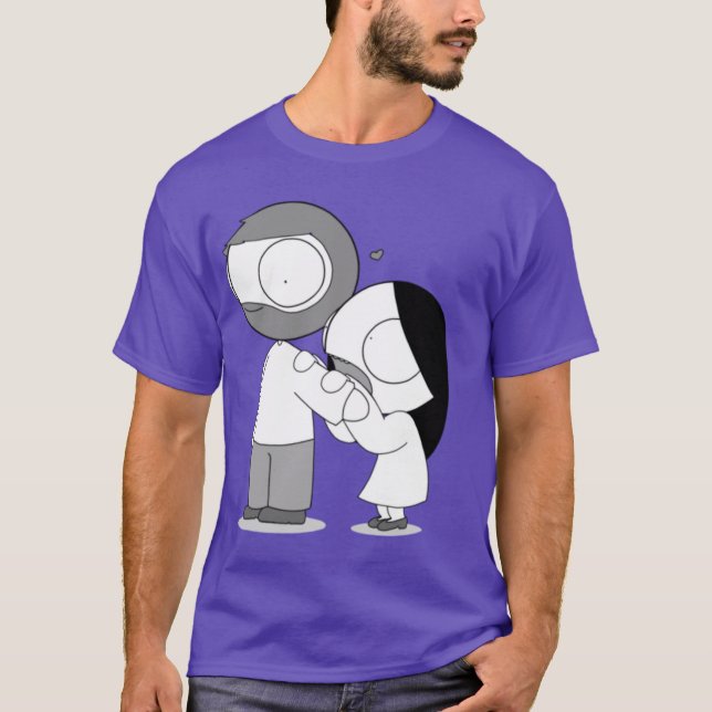 Kärleksbett T Shirt (Framsida)