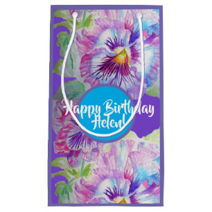 Kärleksblommor lila penséblommor Blommig presentvä
