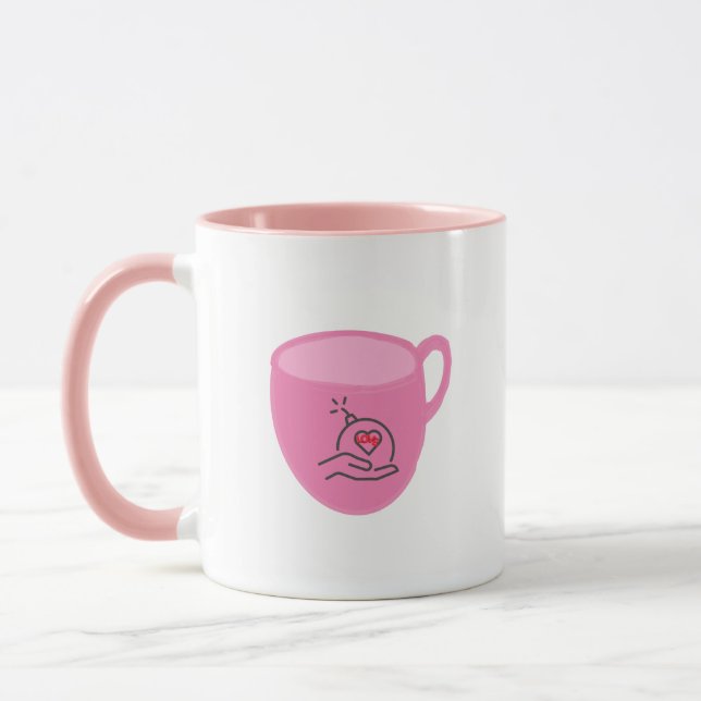 Kärleksbomb  mugg (Vänster)