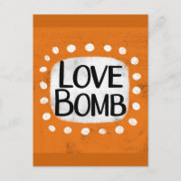 Kärleksbomb Postkort