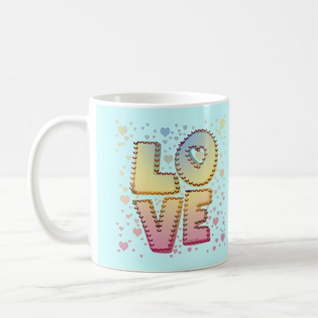 Kärleksbrev Kaffemugg (Vänster)