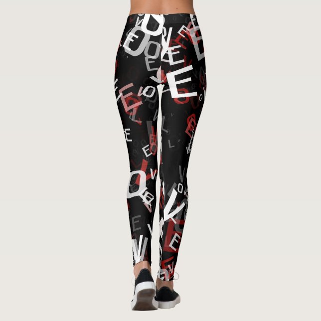 Kärleksbrev Leggings (Baksida)
