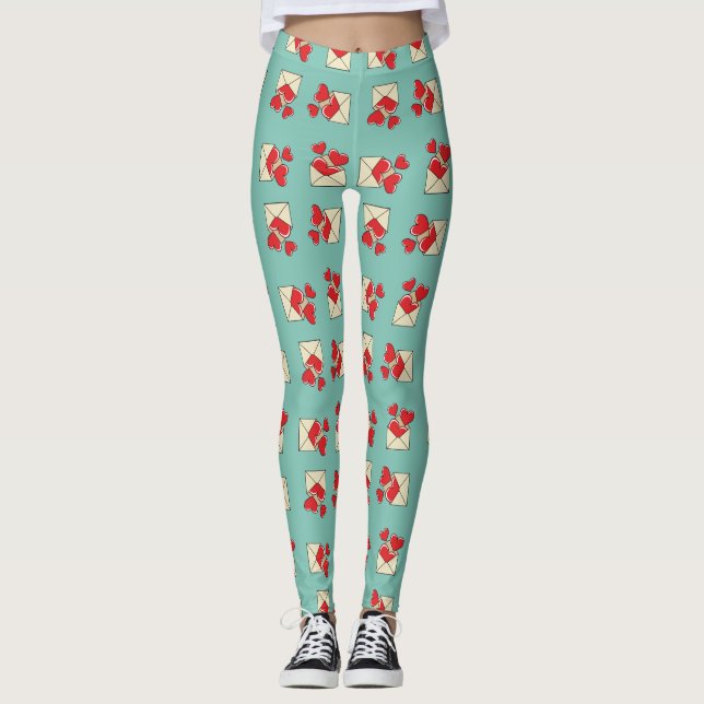 Kärleksbrev Leggings (Framsida)
