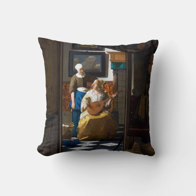 Kärleksbrevet, Johannes Vermeer Kudde (Framsida)