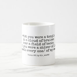 Kärleksdikt Kaffemugg