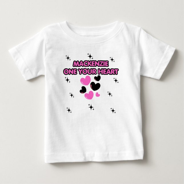 KÄRLEKSDJÄVEL, VIT 1-ÅRSFIRANDE T SHIRT (Framsida)