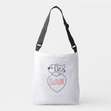 kärleksdjur Cross-Body väska