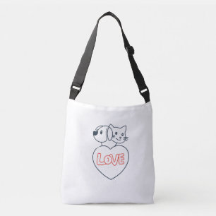 kärleksdjur Cross-Body väska