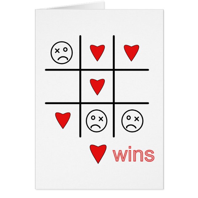 Kärleksegrar Hälsningskort (Framsidan)