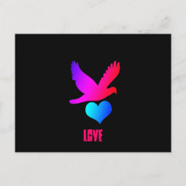 Kärleksfågel 2 vykort