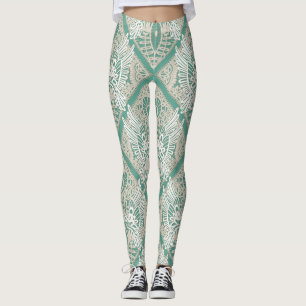 kärleksfågel snöre mynta leggings