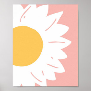 Kärleksfåglar på Gren – Minimalistisk Romantisk Vä Poster