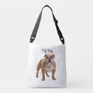 Kärleksfull Bulldog Väska Med Personligt Tryck