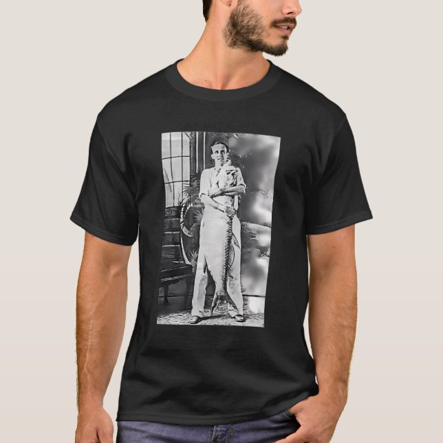 Kärleksfull Fiskare T Shirt (Framsida)